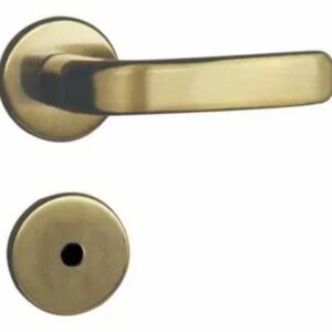 Fechadura Roseta Redonda Bronze Banheiro MGM Stilo