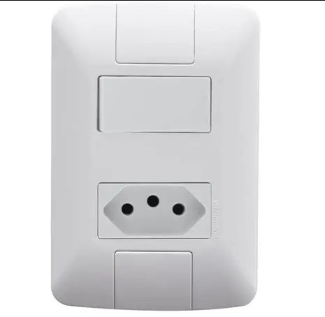 Interruptor Simples Aria + 1 Tomada 20A Tramontina