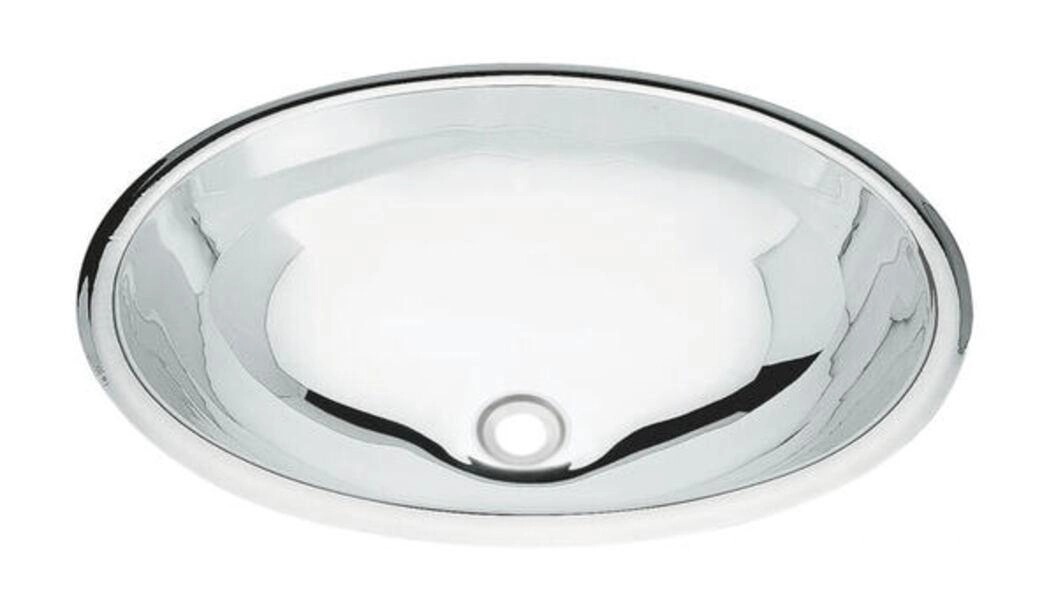 Cuba Tramontina Oval Inox 36X26X11,5 Cm Alto Brilho