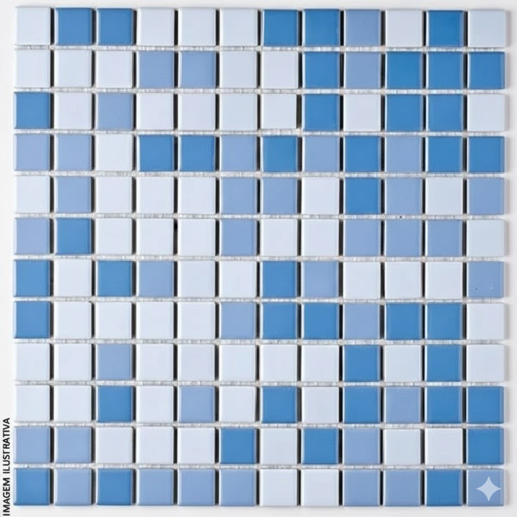 Pastilha De Porcelana Cerâmica Atlas Blend 3 B2158 30x30 Cm