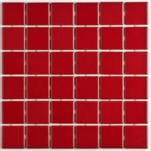 Pastilha De Porcelana Cerâmica Atlas Carmim B2161 30x30 Cm