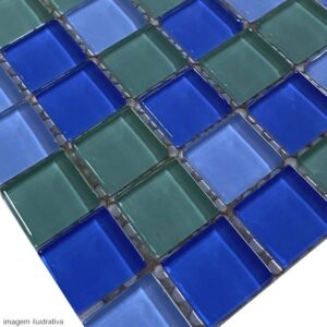 Pastilhas De Vidro Mix Crystal Porto Design Mpc 1011