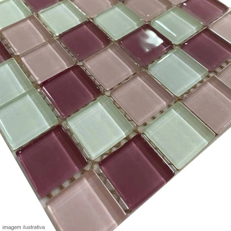 Pastilhas De Vidro Mix Crystal Porto Design Mpc 1012