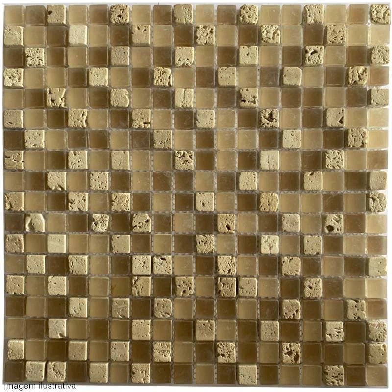 Pastilha De Vidro Cristal Com Pedra Pcp 501 Porto Design