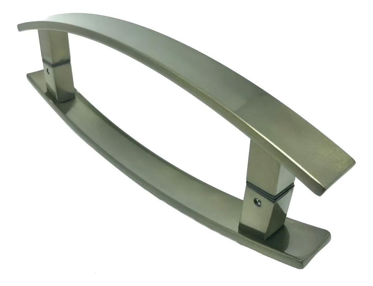 PUXADOR DUPLO CURVO ALUMÍNIO 800mm ANTIQUE