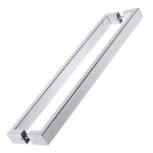 Puxador Duplo Lisboa Inox Polido 1,20 M