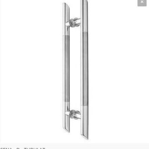 Puxador Sena Inox Tubo Misto 80CM