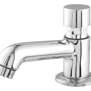 Torneira Cristal Lavatório Mesa Fechamento Automático