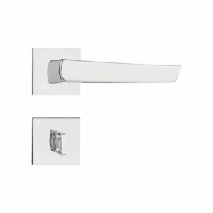 Fechadura Pado BMW Seattle Roseta Quadrada Banheiro Cromada