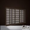 Janela Bronze Com Grade 1,50x1,00x14 Cm - Imagem 2