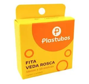 Fita Veda Rosca Plastubos12MMX25M