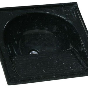 Tanque AJ Rorato Gran Simples N1 60X60 Cm Preto