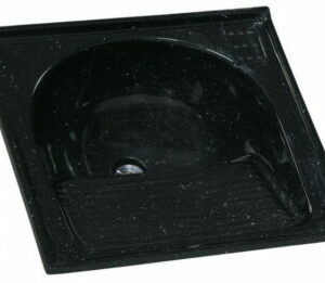 Tanque AJ Rorato Gran Simples N1 60X60 Cm Preto