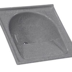 Tanque AJ Rorato Gran Simples N1 60X60 Cm Cinza