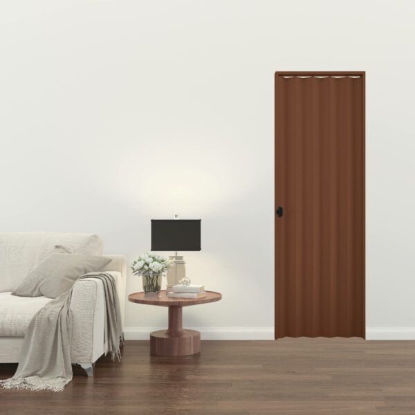 Porta Sanfonada 80 Cm Mogno