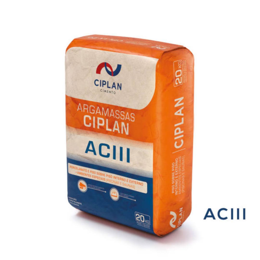 Argamassa Porcelanato e Grandes Formatos AC-III