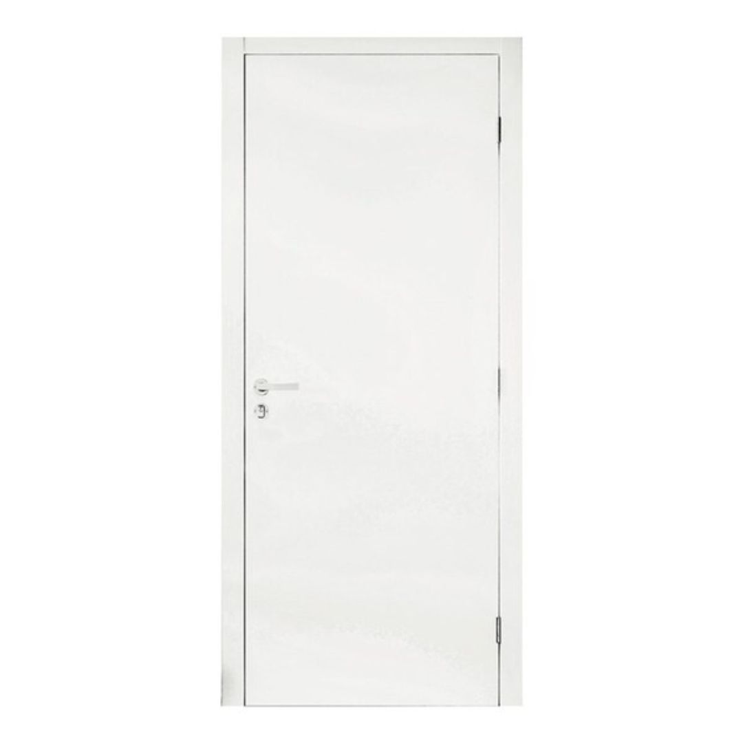 KIT PORTA PRONTA BRANCO 80CM Lado direito